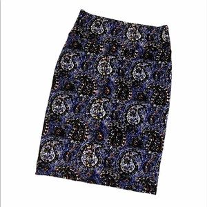 Starry Night Art LuLaRoe Comfort Pencil Skirt
